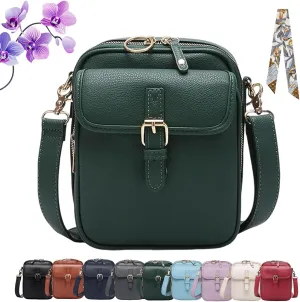 Forcipower 07 Crossbody Bag, Forcipower 07 Purse, Large Capacity Anti-Theft Vintage Bag with 10 Card Slots