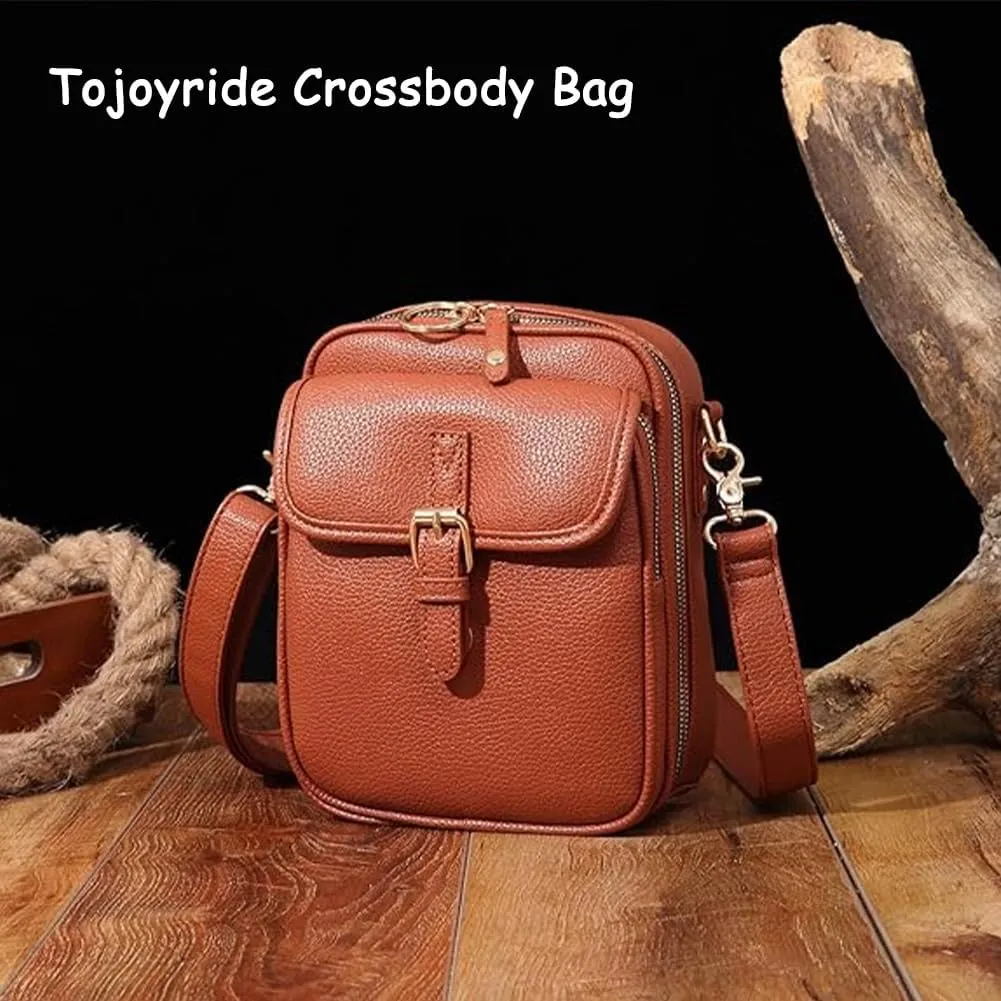 Forcipower 07 Crossbody Bag, Forcipower 07 Purse, Large Capacity Anti-Theft Vintage Bag with 10 Card Slots