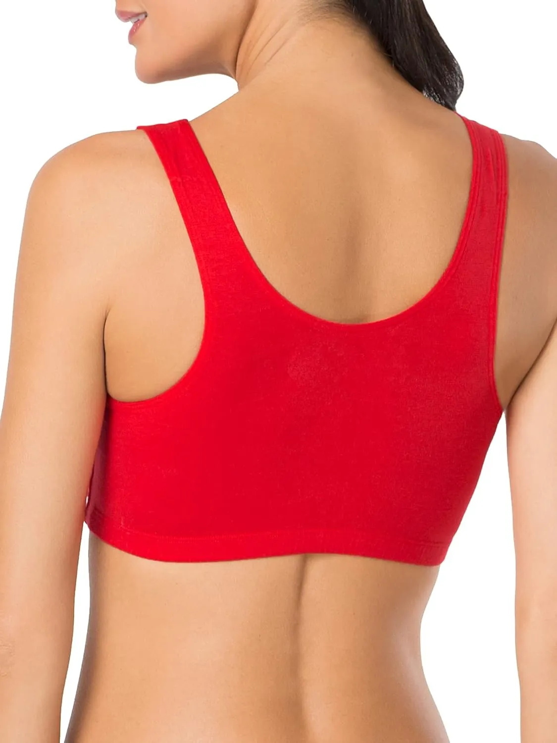 Fruit of the Loom Cotton Tank Bra for Women - Ultimate Comfort & Breathable Fit