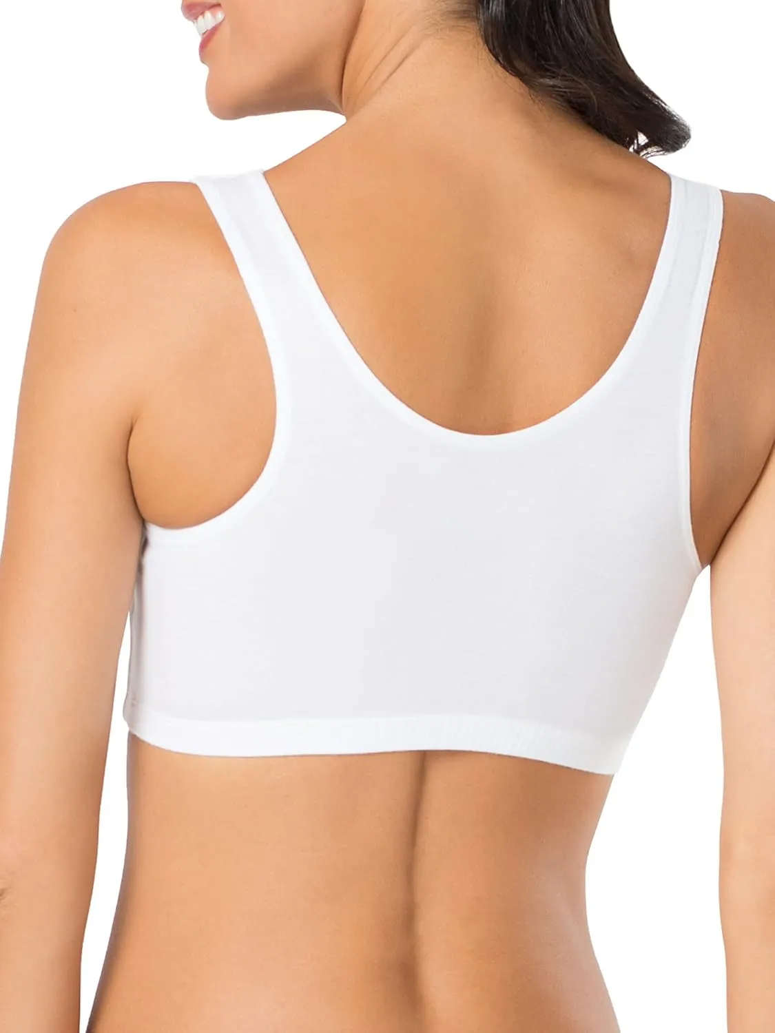 Fruit of the Loom Cotton Tank Bra for Women - Ultimate Comfort & Breathable Fit