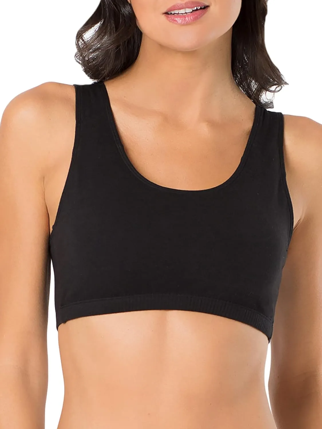Fruit of the Loom Cotton Tank Bra for Women - Ultimate Comfort & Breathable Fit