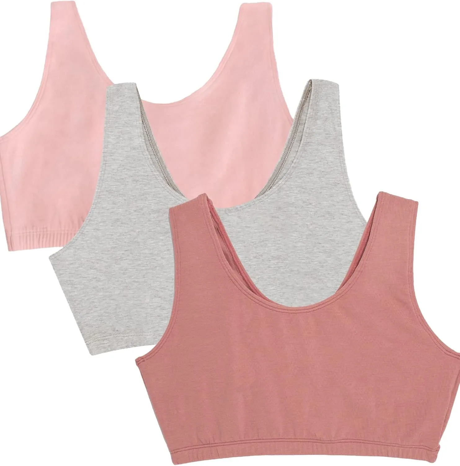 Fruit of the Loom Women's Cotton Tank Bra - Ultimate Comfort & Breathable Fit
