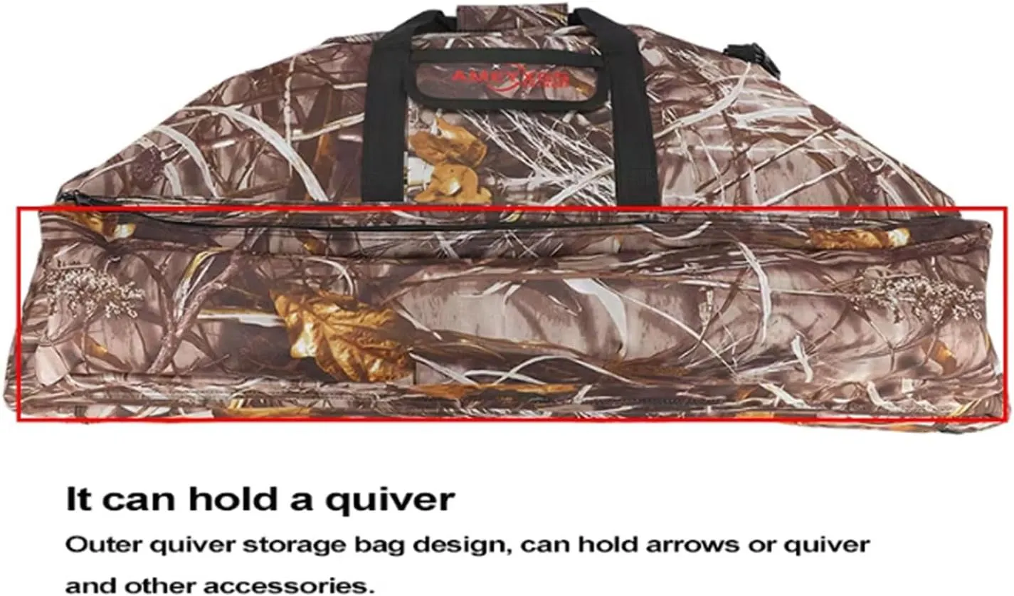 FUNTRESS Archery Lightweight Portable Carrying Bow Case for All Your Accessories Compound Bow Hunting Target Practice Bag