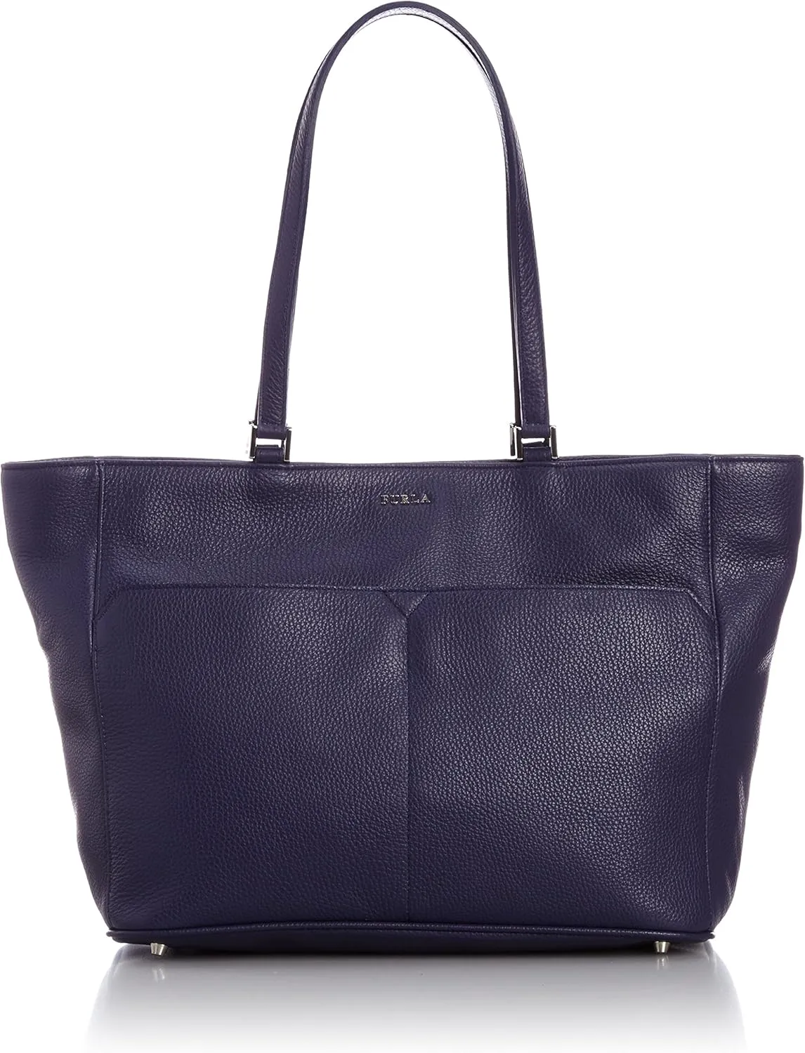 Furla Raffaella Leather Shoulder Hand Bag Tote (Notturno 026)
