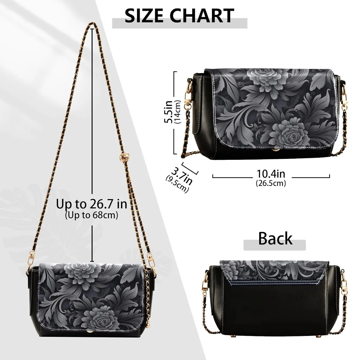 GAIGEO Watercolor Painting Tomatoes Womens Leather Crossbody Bag, Shoulder Bag for Women, Ladies Shoulder Bag