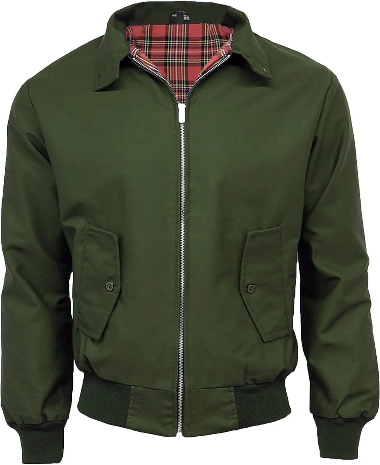 Game Classic Harrington Jackets - Made in The UK Large Olive