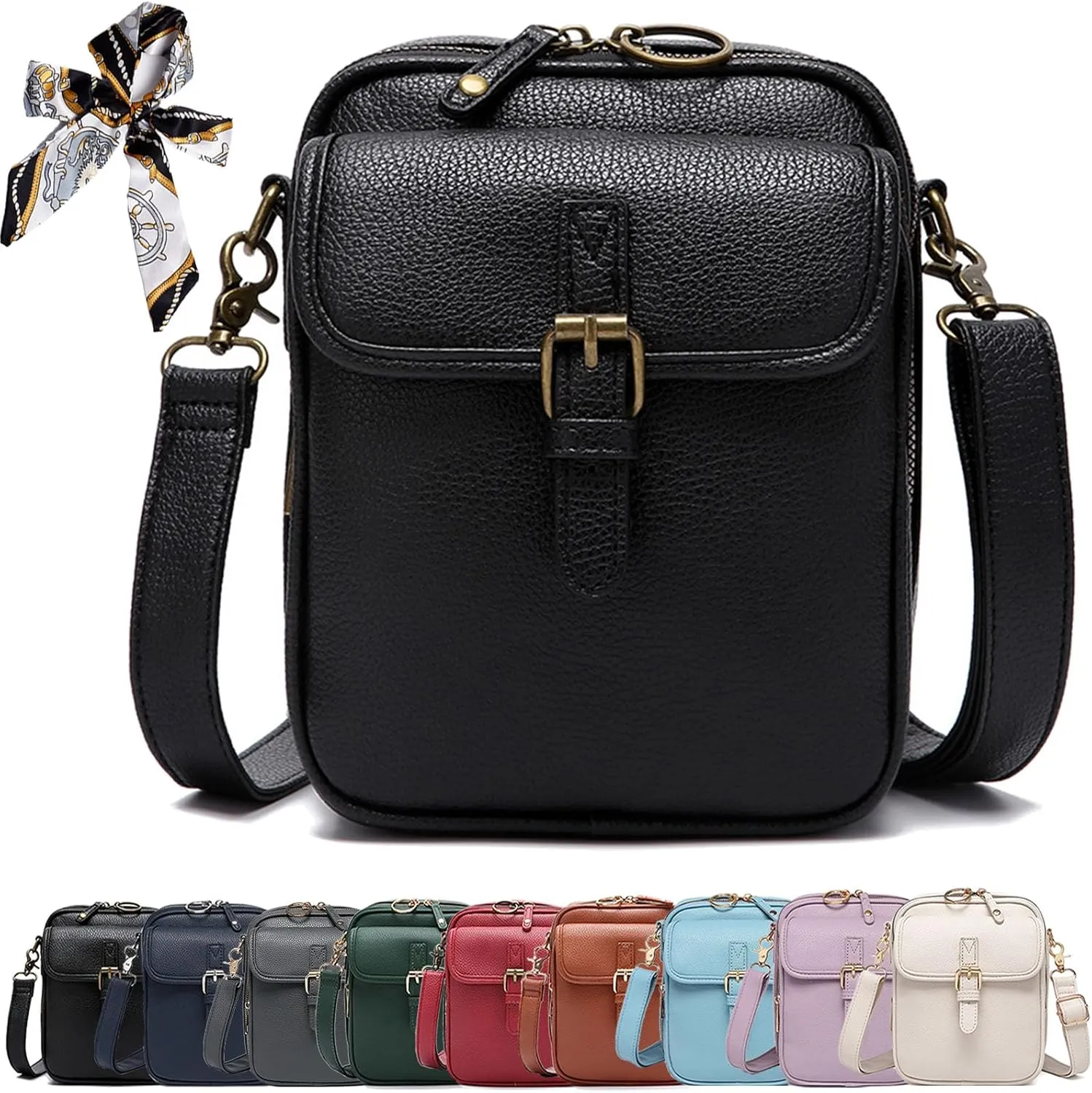 GDSAFS Forcipower Crossbody Bag, Collaboraten1 Crossbody Leather Bag, Urvashi Crossbody Leather Bags for Women, Anti-Theft