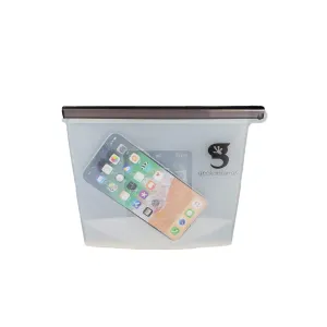 Geckobrands Waterproof Silicone Pouch - Set of 2