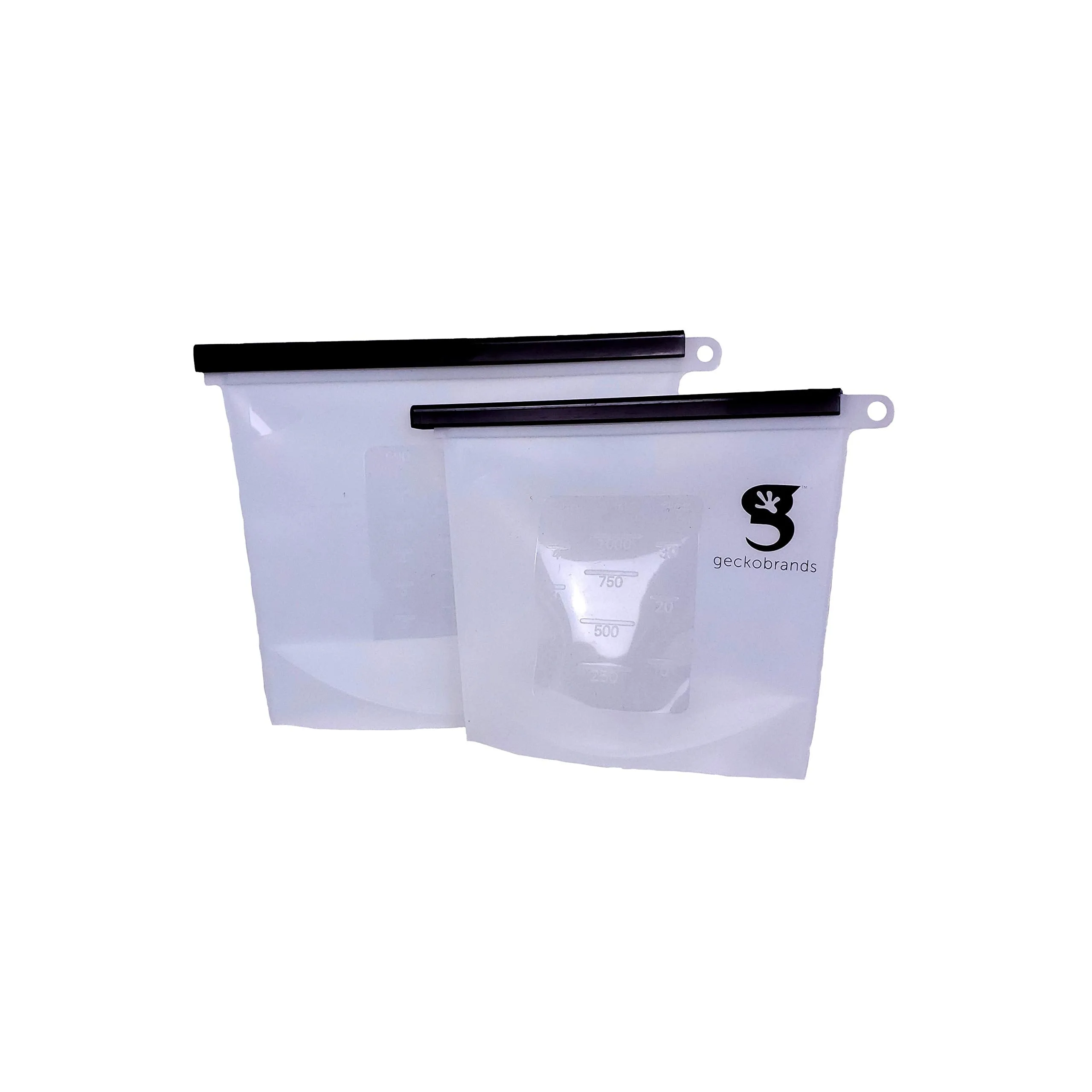 Geckobrands Waterproof Silicone Pouch - Set of 2