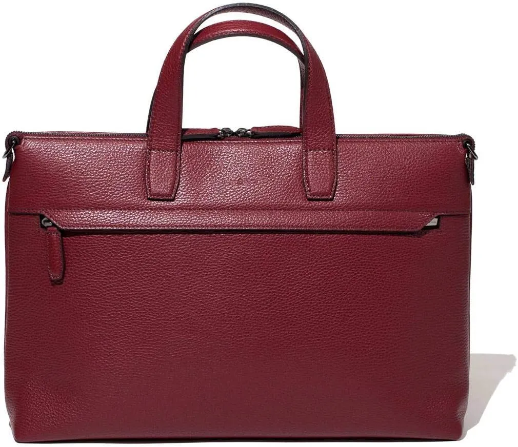 Genuine Leather Business Bag B4 Just Ina, Made In Japan, No.630503