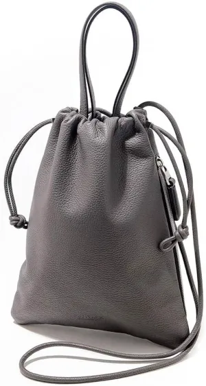 Genuine Leather Drawstring Mini Bag 2WAY Fi, Made In Japan, No, Made In Japan, No.658901