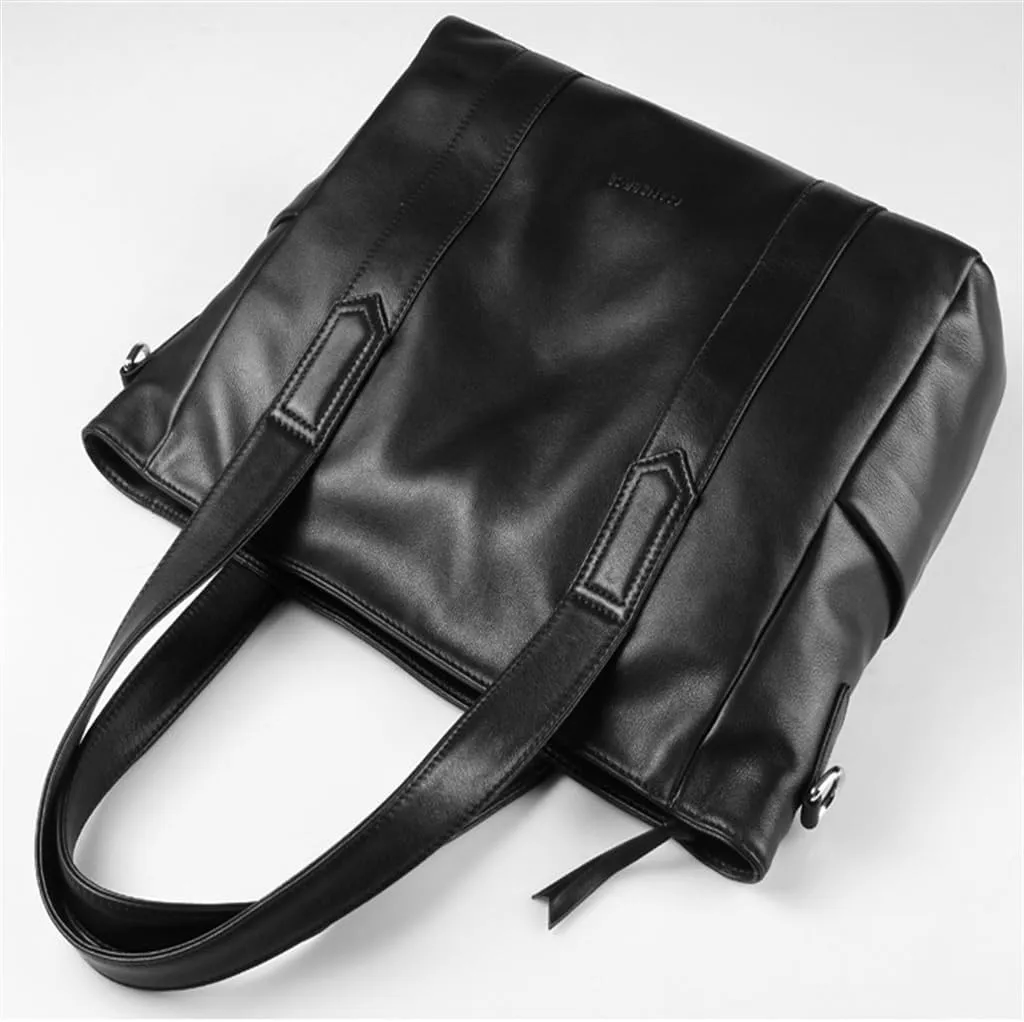 Genuine Leather Men's Handbag Korean Men's Business Briefcase Layer Cowhide Computer Bag