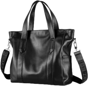 Genuine Leather Men's Handbag Korean Men's Business Briefcase Layer Cowhide Computer Bag