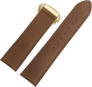 Genuine Leather watch band For Oris Frosted Folding Buckle Watch Chain 20mm 22mm Strap