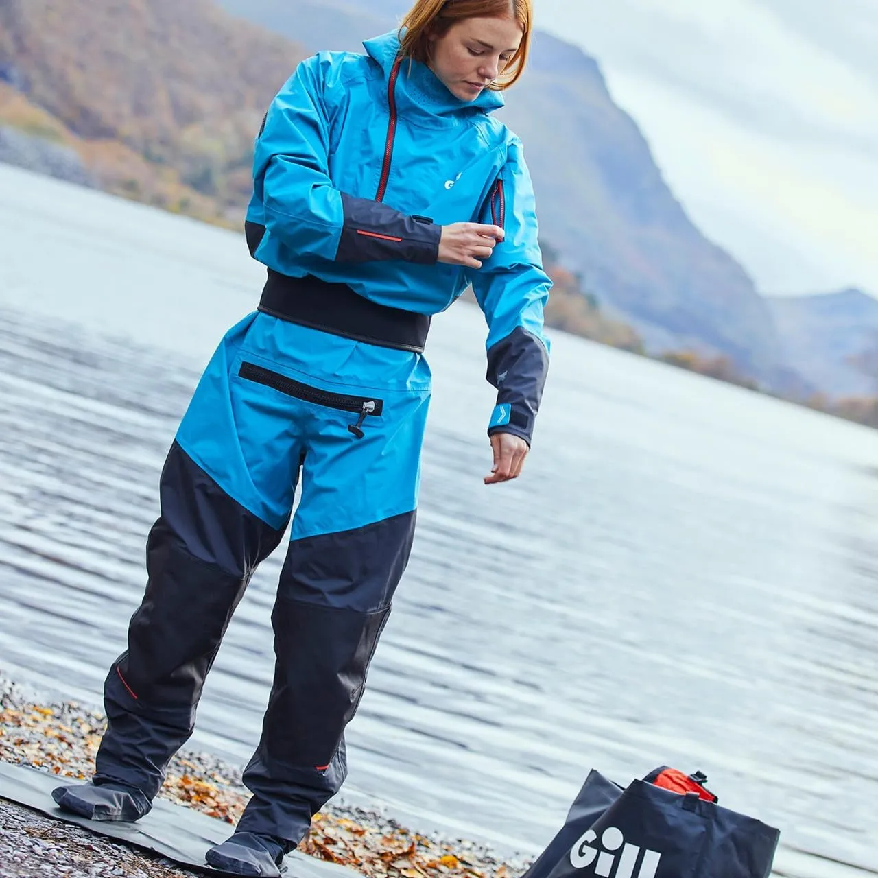 Gill Verso Drysuit - Fully Taped & Waterproof for all Watersports Dinghy, Sailing, Kayaking, Canoeing, SUP, Paddleboard