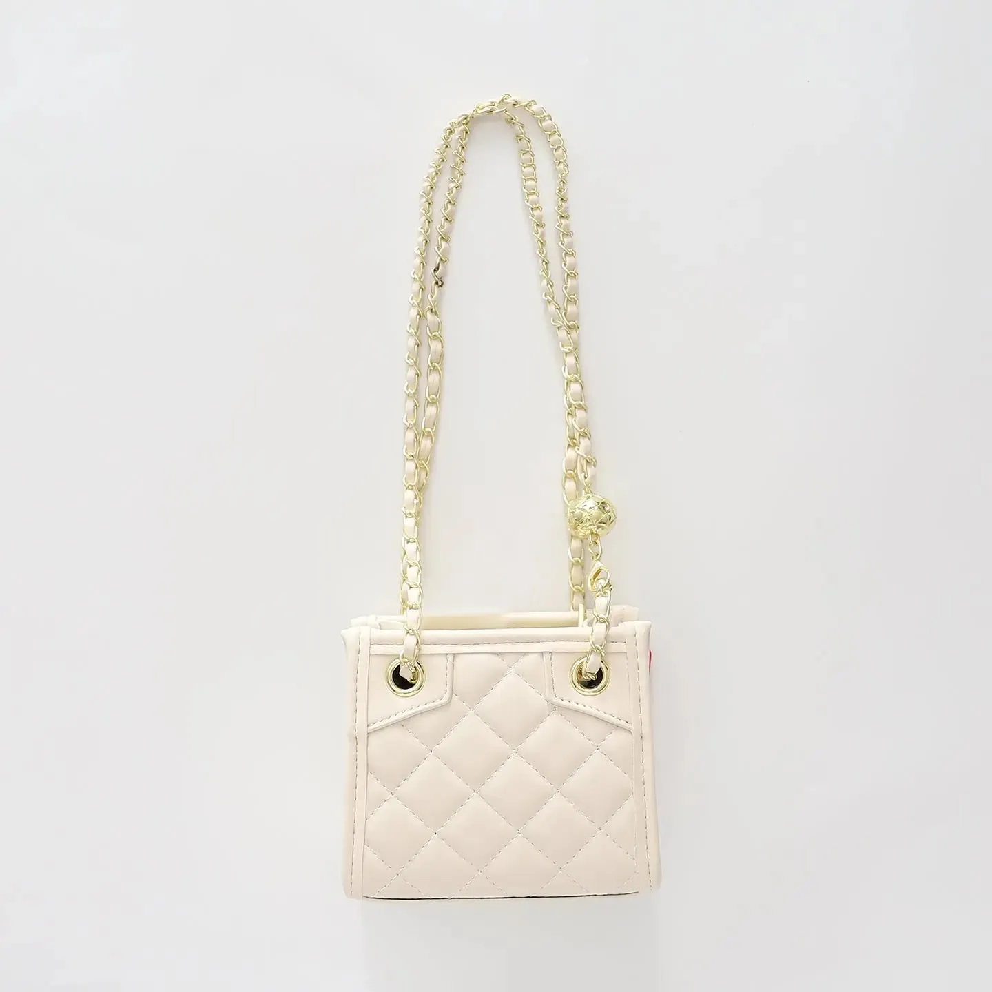 Girls Classic Cream Shoulder Bag