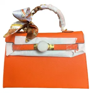 Glam Signature Mini Purse In Orange