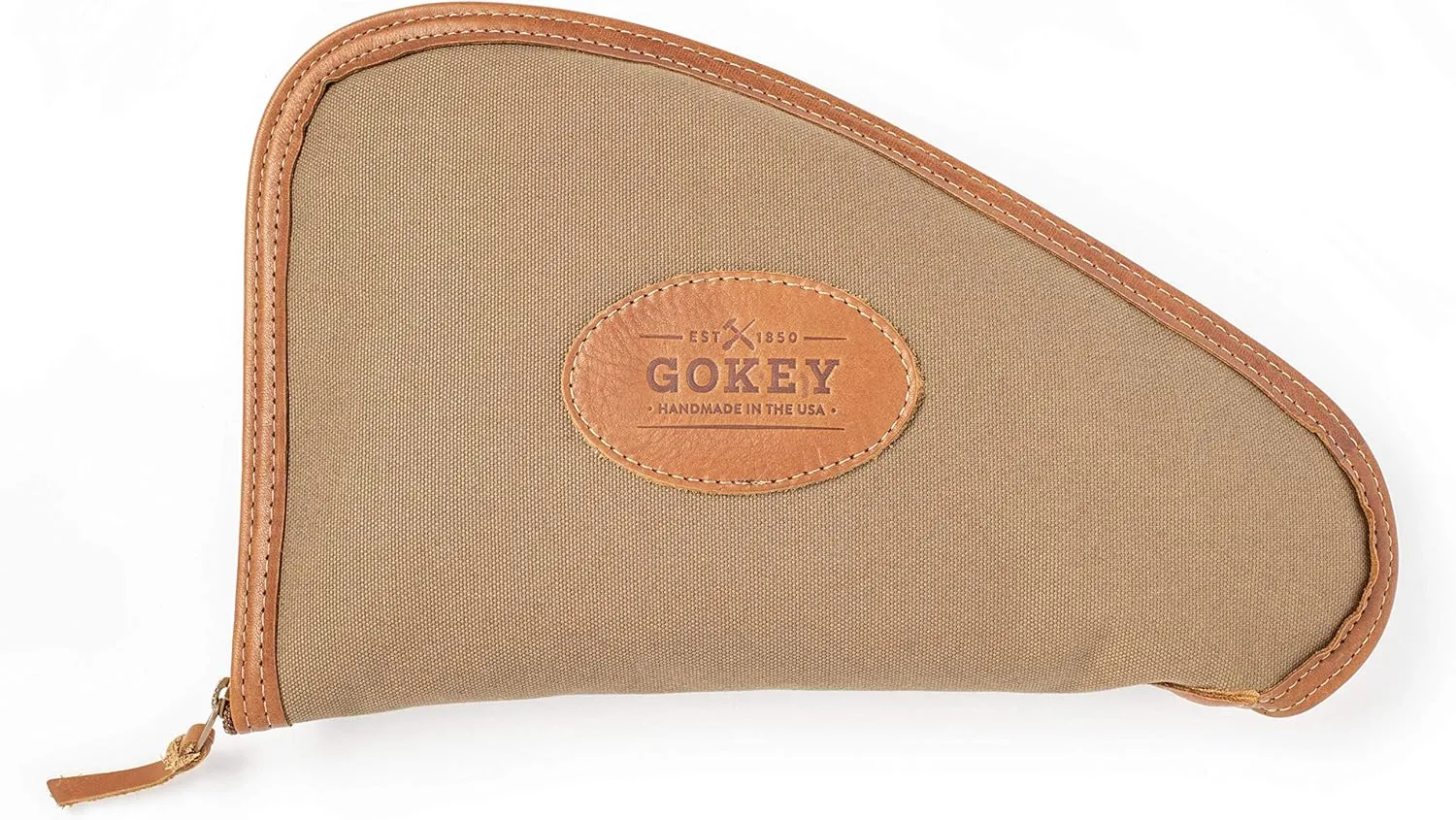 Gokey Bridger Canvas Pistol Case Handmade In The USA - Large