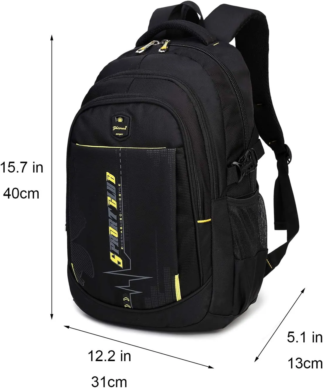 goldwheat School Backpack For Boys, Lightweight Laptop Backpack For College/Business Travel Casual Daypack Bookbag