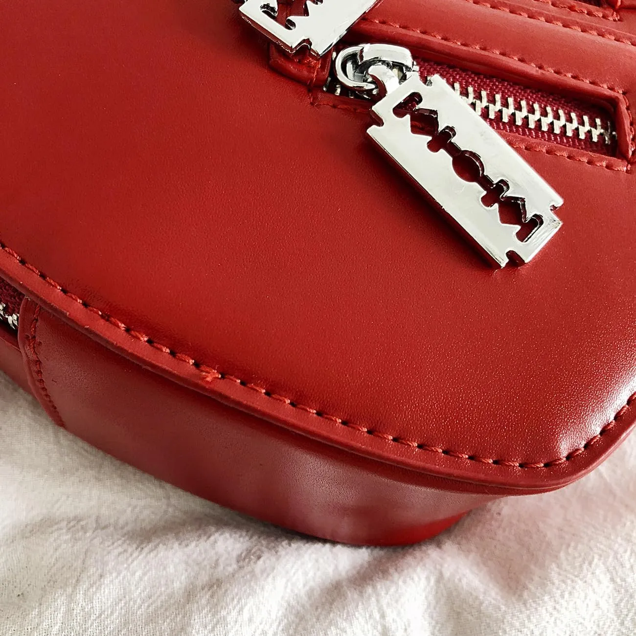 Gothic Punk purse bag Y2K Heart Cute Lolita shoulder bag for women