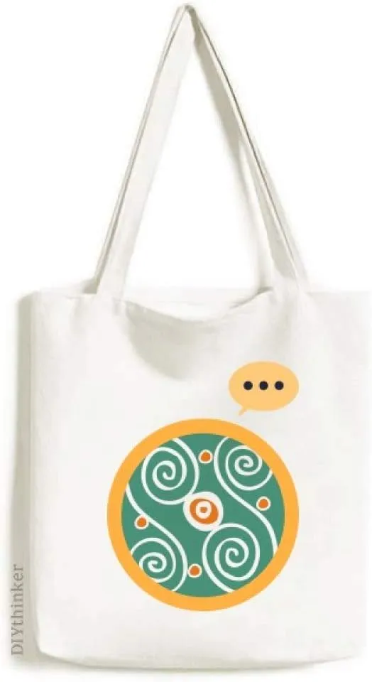 Green Plants Mexico Totems Ancient Civilization Expression Gift Sack Canvas Tote Shoulder Bag