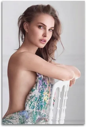 GSANEI Natalie Portman Sexy Hot Poster Cool Artworks Painting Wall Art Canvas Prints Hanging Picture Home Decors Gift Idea 12x18inch(30x45cm)