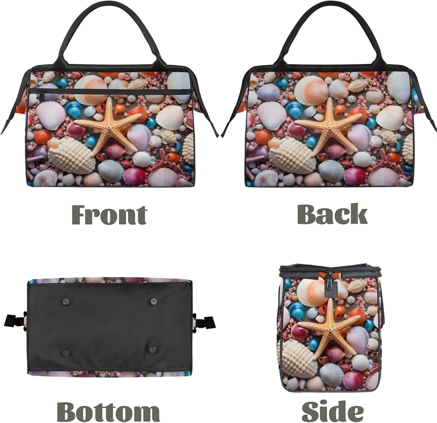 Gym Bag for Women Men, Travel Sports Duffel Bag with Trolley Sleeve, Gym Bag Weekender Overnight Bag Carry On Tote Bag