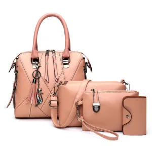 H1282 - Korean Simple Shoulder Handbag Set