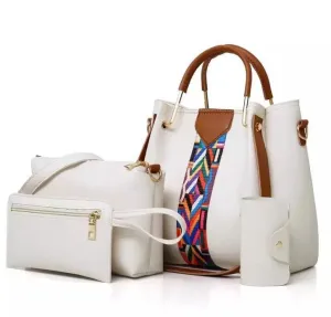H1638 - Simple Striped Handbag