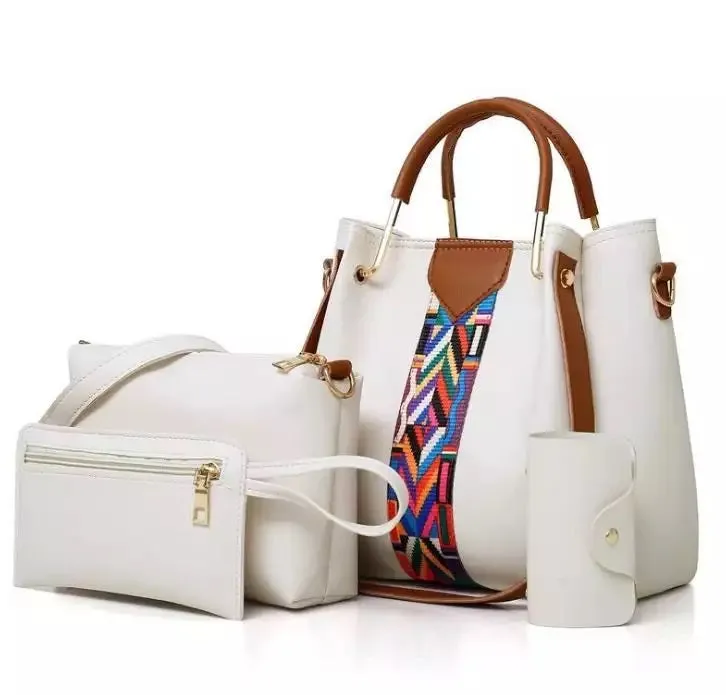 H1638 - Simple Striped Handbag