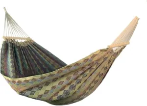 Hammocks Jacquard Canvas Hammock Retro Geometric Double Camping Swing Anti-Rollover Hammock Outdoor Camping Hammocks