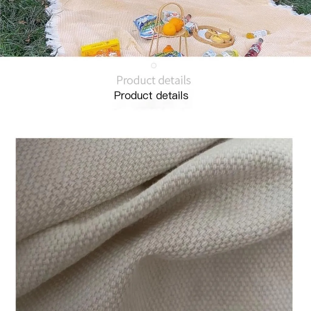 Hammocks Tassel Outdoor Camping Hammock Outdoor Single Double Camping Swing Adult Thick Canvas Leisure Homestay Camping Hammocks(Large)