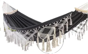 Hamock Outdoor Hammock Single Double Camping Hanging Tree Outdoor Indoor Thick Canvas Leisure Homestay Decoration Hanmock(A)