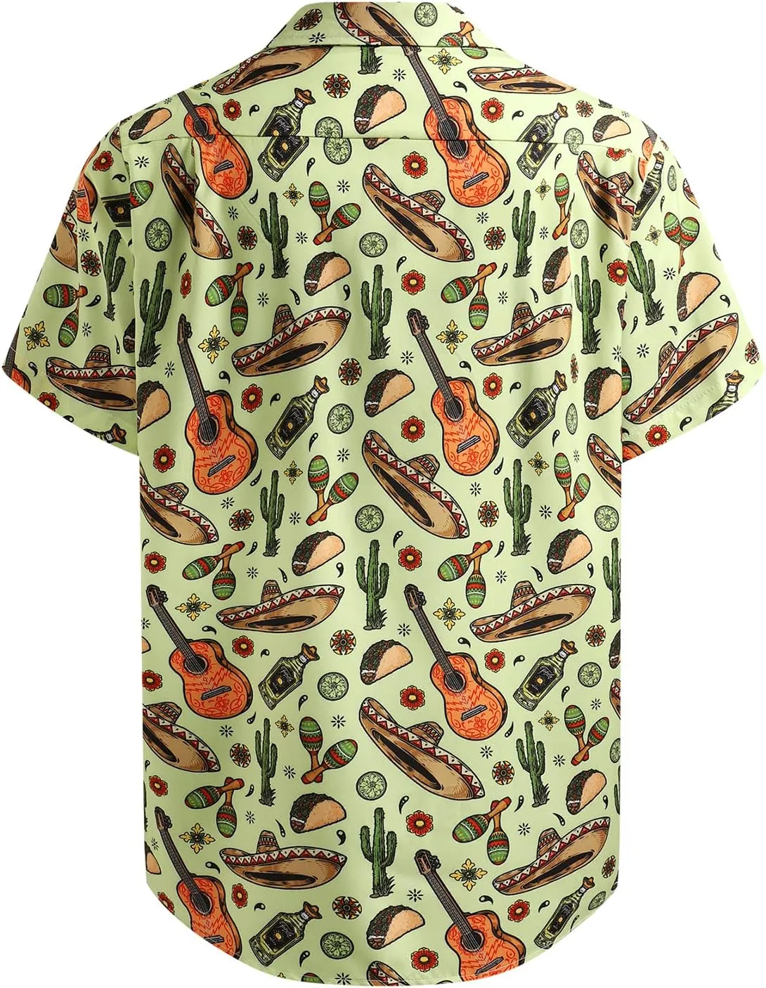 Hardaddy Men's Hawaiian Shirt Short Sleeve Funny Printed Casual Button Down Aloha Shirts