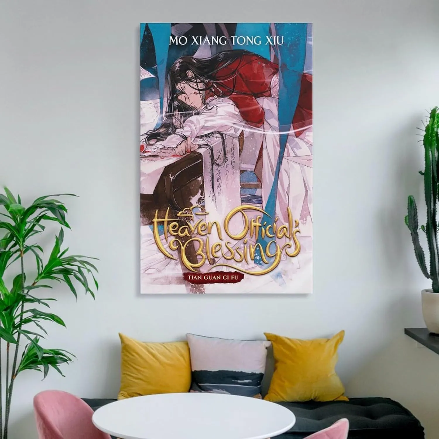 Heaven Official'S Blessing （Chinese：Tian Guan Ci Fu by Mo Xiang Tong Xiu） Poster Wall Art Poster Scroll Canvas Painting Picture Living Room Decor Hom