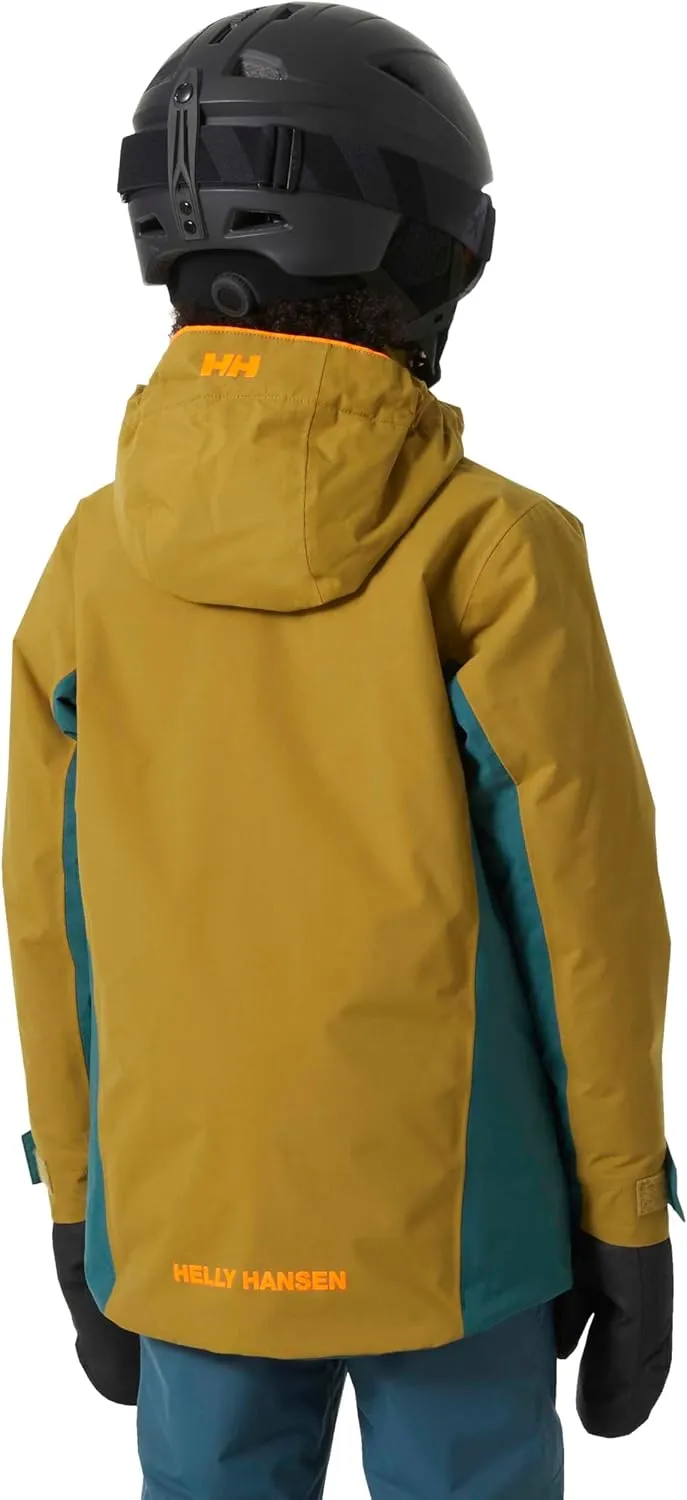 Helly-Hansen Junior Unisex Level Jacket - Waterproof, Breathable Skiing Jacket for Kids, Winter Sports Gear