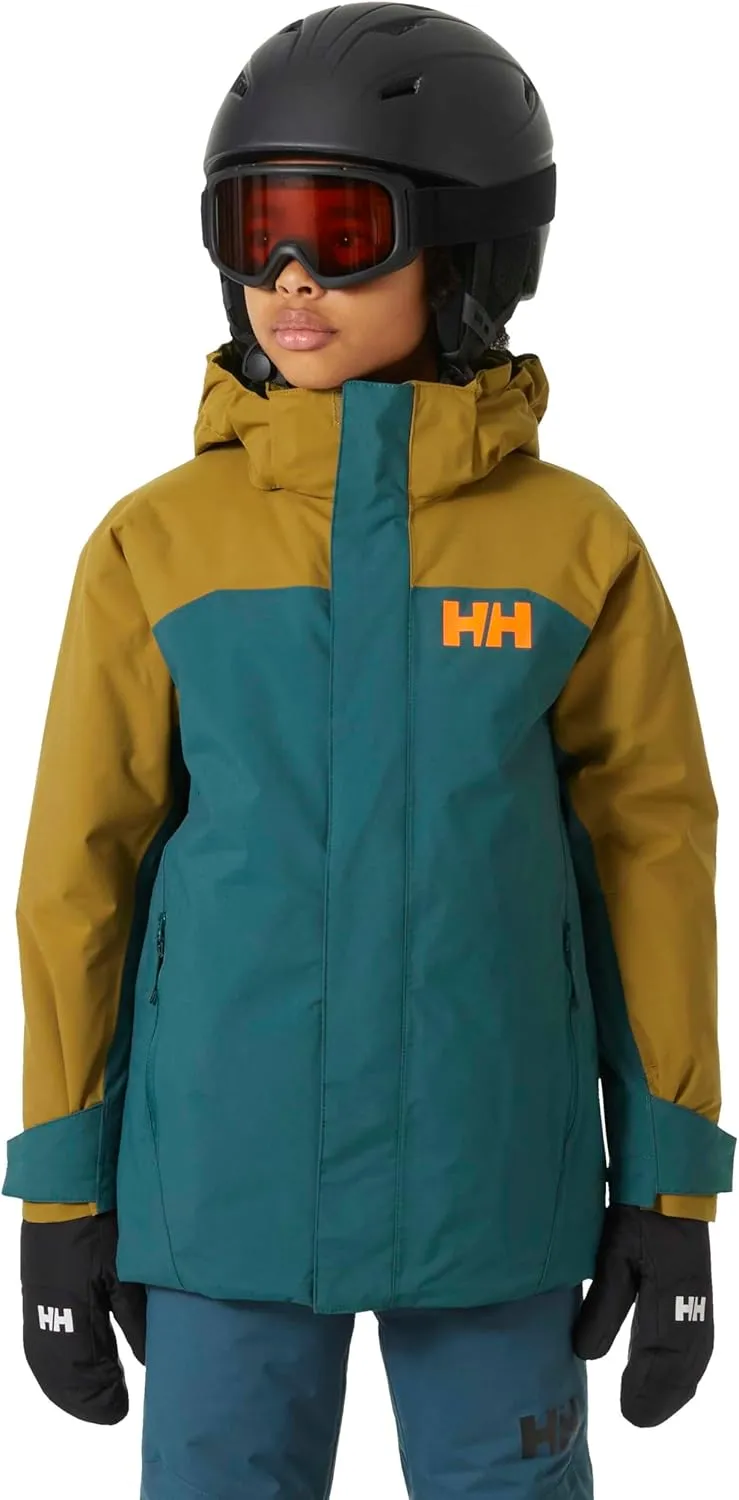 Helly-Hansen Junior Unisex Level Jacket - Waterproof, Breathable Skiing Jacket for Kids, Winter Sports Gear