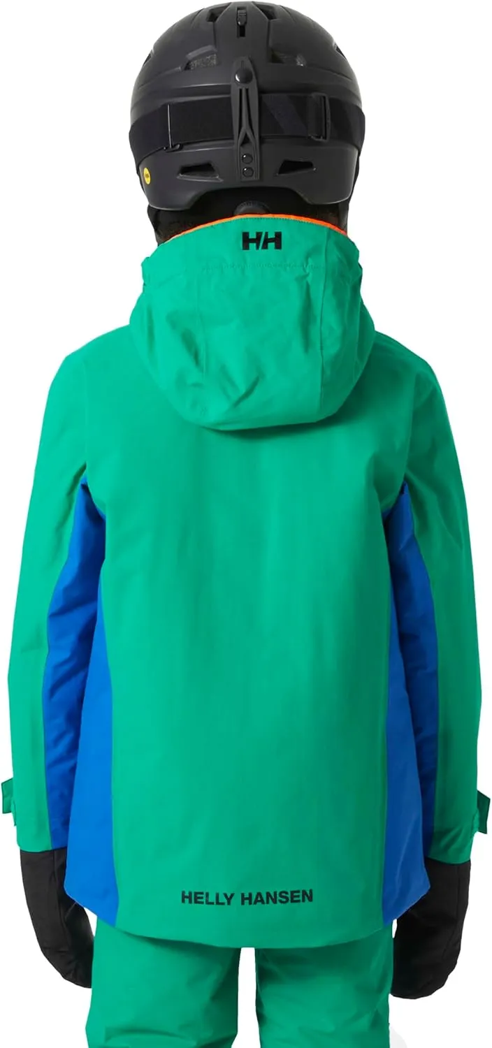 Helly-Hansen Junior Unisex Level Jacket - Waterproof, Breathable Skiing Jacket for Kids, Winter Sports Gear