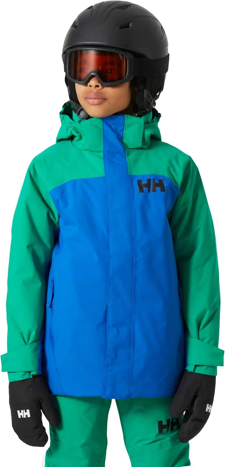 Helly-Hansen Junior Unisex Level Jacket - Waterproof, Breathable Skiing Jacket for Kids, Winter Sports Gear