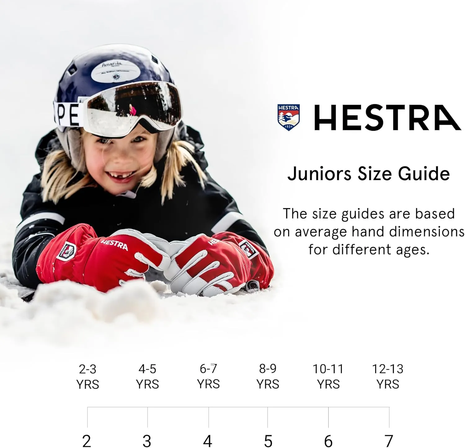 Hestra Ferox Primaloft Junior Mitt (Youth 4-13yrs) I Waterproof, Insulated Mitten, Skiing, Snowboarding & Playing in The Snow