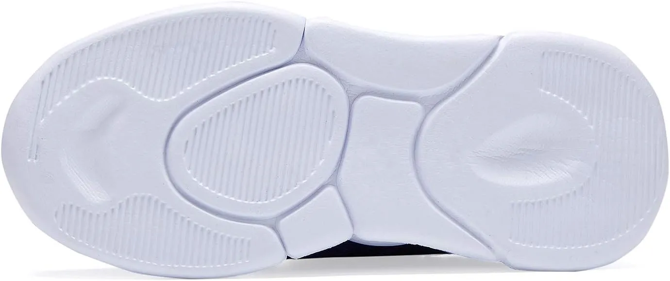 Hetios Kids Shoes Girls Lightweight Athletic Running Shoes Breathable Knit School Sports Shoes (Toddler/Little Kid/Big Kid)