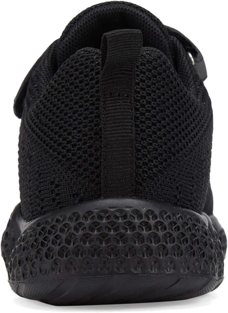 Hetios Kids Shoes Girls Lightweight Athletic Running Shoes Breathable Knit School Sports Shoes (Toddler/Little Kid/Big Kid)
