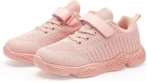 Hetios Kids Shoes Girls Lightweight Athletic Running Shoes Breathable Knit School Sports Shoes (Toddler/Little Kid/Big Kid)