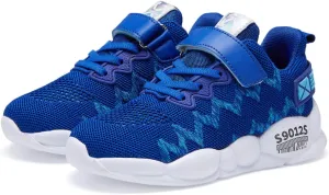 Hetios Kids Shoes Girls Lightweight Athletic Running Shoes Breathable Knit School Sports Shoes (Toddler/Little Kid/Big Kid)