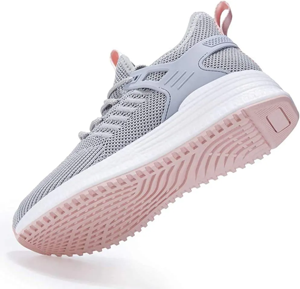 High-Rebound Popcorn Sole Women's Breathable Running Shoes – Soft & Shock-Absorbing, Lightweight for Effortless Walking, Breathable Mesh Upper, Perfect for Sports & Casual Wear!