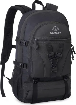 Hiking Backpack, 30L/40L/50L Expandable Hiking Backpack for Men and Women, Travel Backpack Flight Approved