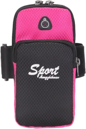 Homoyoyo Small Size Large Capacity Fitness Phone Bag Sports Running Armband Key Holder Package Breathable Arm Package Bag