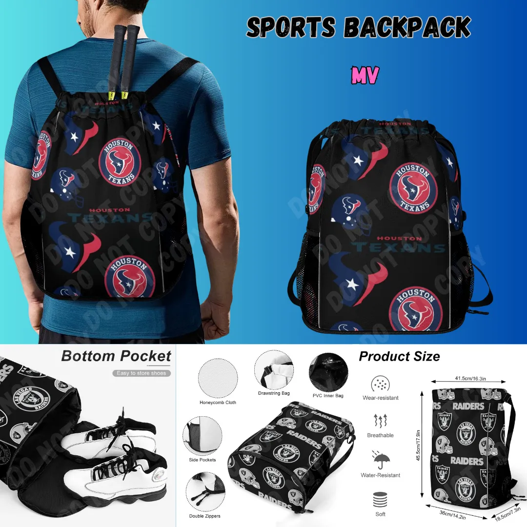 HT-FB SPORTS BACKPACKS PREORDER CLOSING 8/11