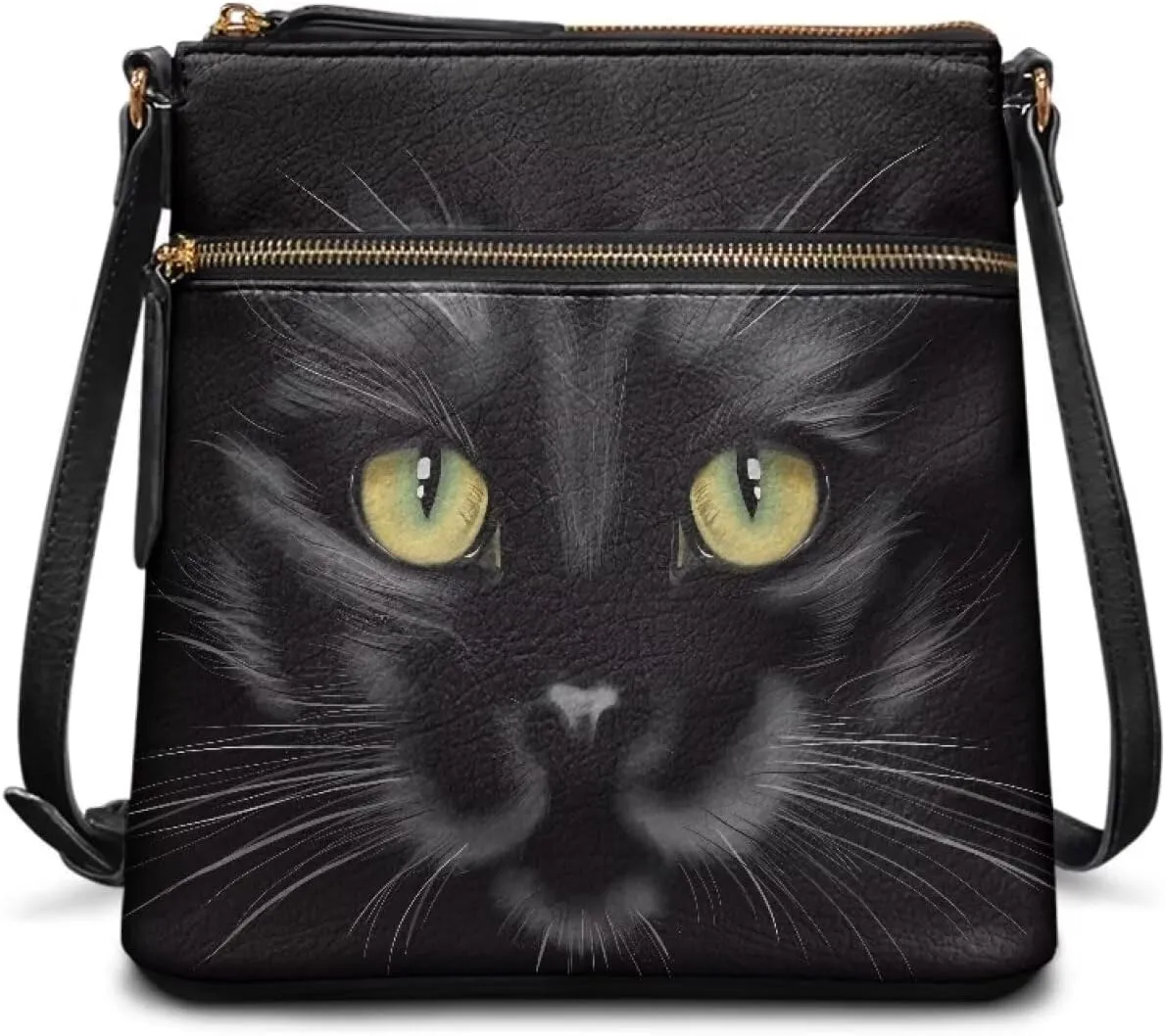 HUGS IDEA Crossbody Purse for Women Leather Satchel Bags Crossbody Shoulder Bag Tote Handbag
