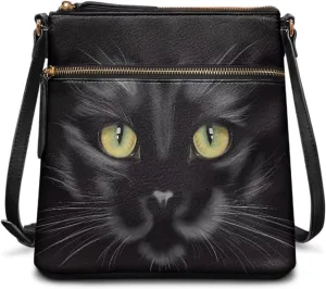HUGS IDEA Crossbody Purse for Women Leather Satchel Bags Crossbody Shoulder Bag Tote Handbag